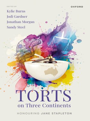 cover image of Torts on Three Continents